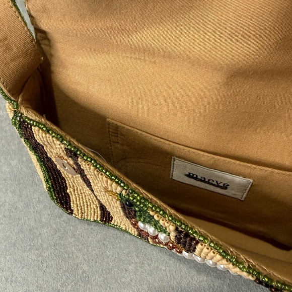 NEW Anthropologie The Fiona Beaded Bag: Animal Edition- Duck - Picture 6 of 7